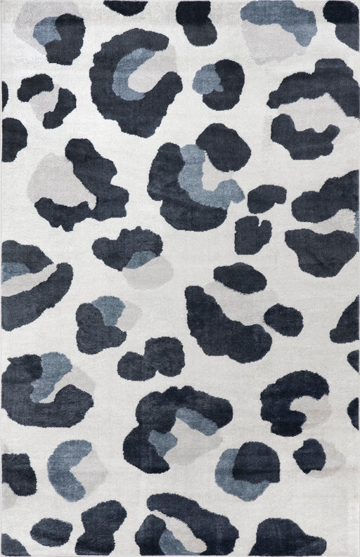 Josie Abstract Skyscape Area Rug in Light Grey 152 cm x 244 cm