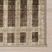 Julies Beige Striped Area Rug 140x200 cm