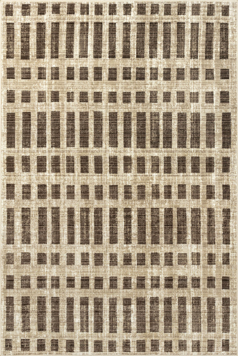 Julies Striped Area Rug 160x230 cm Beige