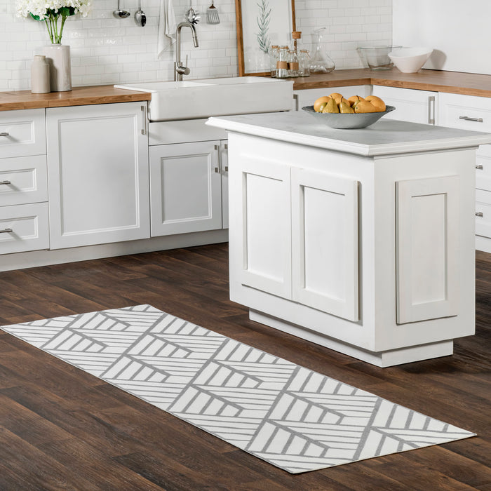 Juniper Grey Diamond Indoor Outdoor Area Rug 150x240 cm