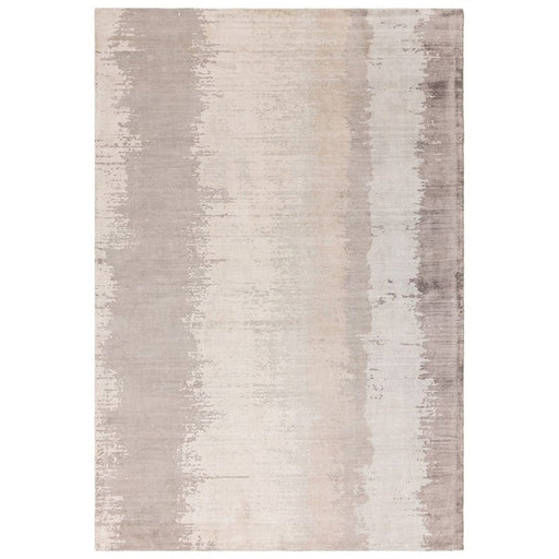 Juno Modern Abstract Tonal Ombre Käsinkudottu kuvioitu kiiltävä viskoosi Flatweave Greige beige/harmaa/kermanvärinen/taupe/beige matto