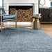 Jute And Wool Area Rug 150x90 Centimeters Grey