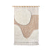 Jute And Wool Halfmoon Wall Hanging Decor
