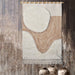 Jute And Wool Halfmoon Wall Hanging Decor