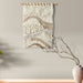 Jute And Wool Wall Hanging Art Decor