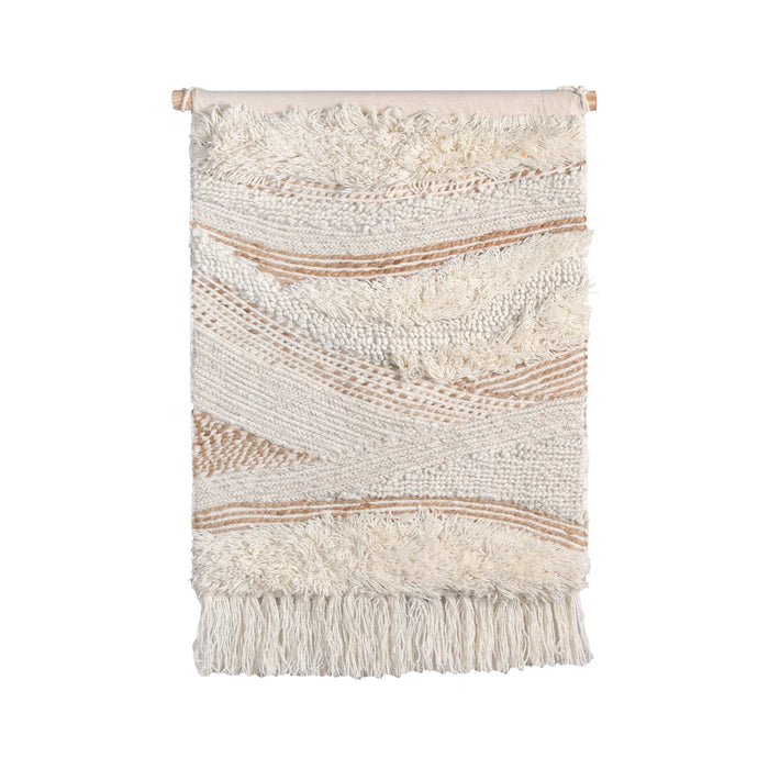 Jute And Wool Wall Hanging Décor