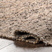 Jute Area Rug Charcoal 160x230 cm Handmade Soft Texture