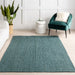 Jute Braided Area Rug 100% Jute Hunter Green 60x90 cm
