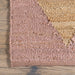 Jute Harlequin Trellis vloerkleed 90x150 cm roze