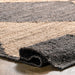 Jute Harlequin Trellis Carpet Black 160x230 cm