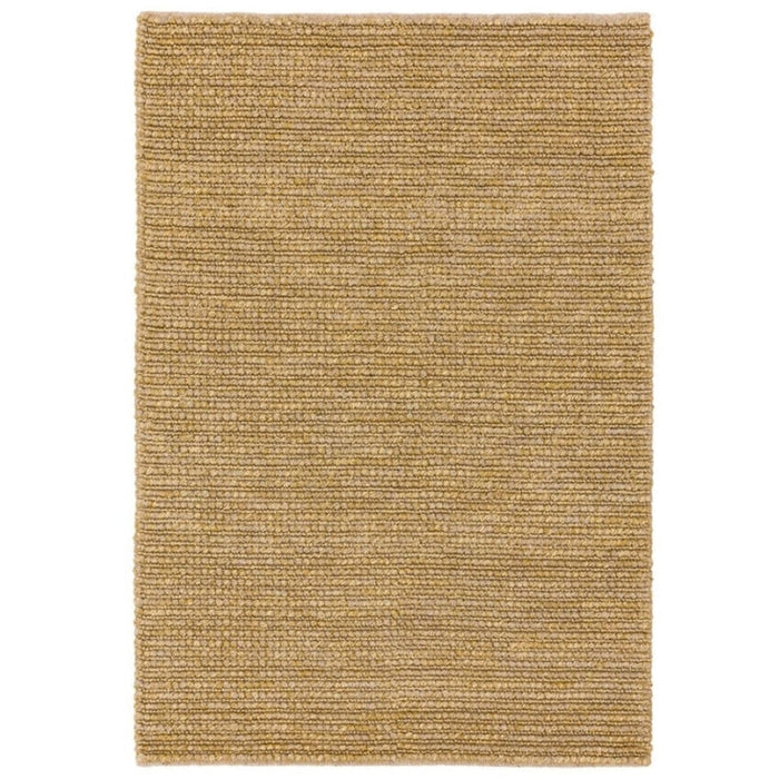 Jute Loop Plain Hand-Woven Jute Flatweave Natural Rug