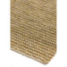 Jute Loop Plain Hand-Woven Jute Flatweave Natural Rug