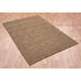 Jute Loop Plain Hand-Woven Jute Flatweave Natural Rug