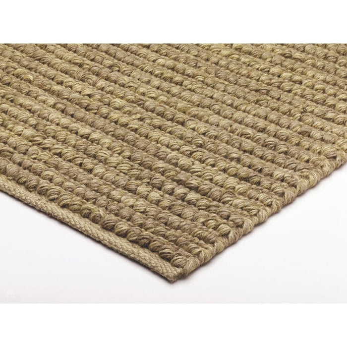 Jute Loop Plain Hand-Woven Jute Flatweave Natural Rug