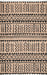 Jute Tasseled Area Rug 140 cm Natural Design