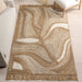 Jute Tasseled Area Rug 152cm Handwoven Natural Design