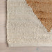 Jute Trellis Area Rug 120x180 Cm Ivory