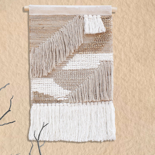 Jute Wool Wall Hanging Wardrobe Organizer 130cm