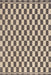 Kai Grey Wool Checkerboard Area Rug