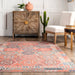 Kailyn Machine Washable Abstract Rug 140x200 cm Rust