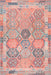 Kailyn Machine Washable Abstract Rug 140x200 cm Rust
