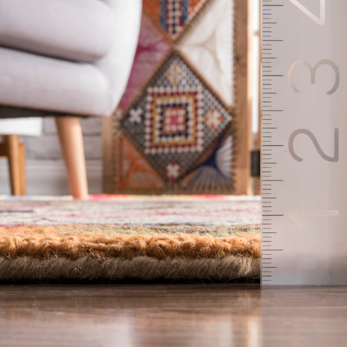 Kaleidoscope Wool Area Rug 120x180 cm