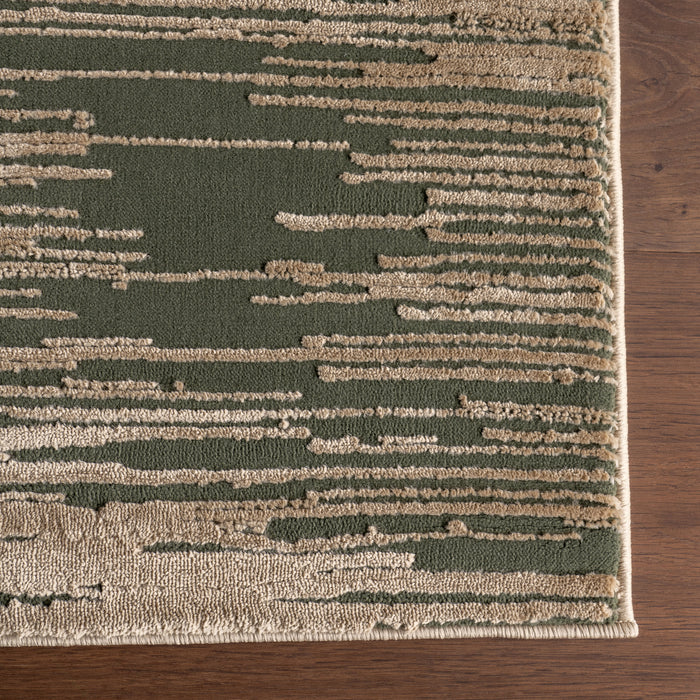 Karnali Nature-Inspired Washable Area Rug 160x230 cm Green