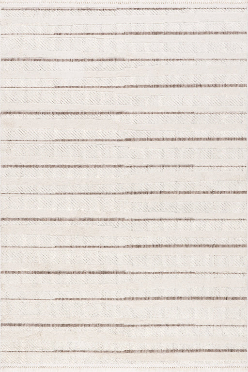 Katalina Beige Striped Area Rug 160x230 cm