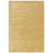 Katherine Carnaby Chrome Modern Designer Plain High-Density Heavyweight Hand-Woven Silky Smooth Shimmer Viscose Gold Rug