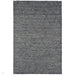 Katherine Carnaby Coast CD01 Modern Designer Plain Geometric Diamond Hand-Woven Textured Wool&Viscose Flatweave Charcoal Rug