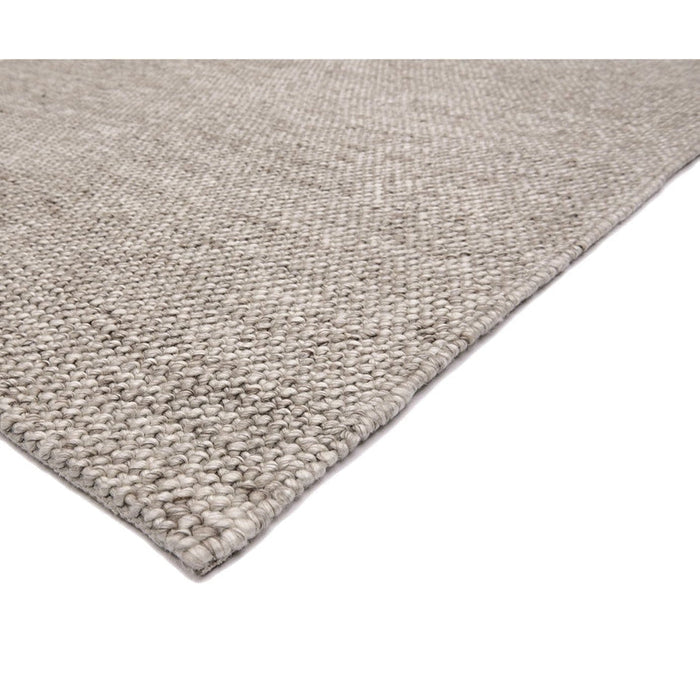 Katherine Carnaby Coast CS05 Modern Designer Plain Hand-Woven Textured Wool&Viscose Flatweave Camel Rug