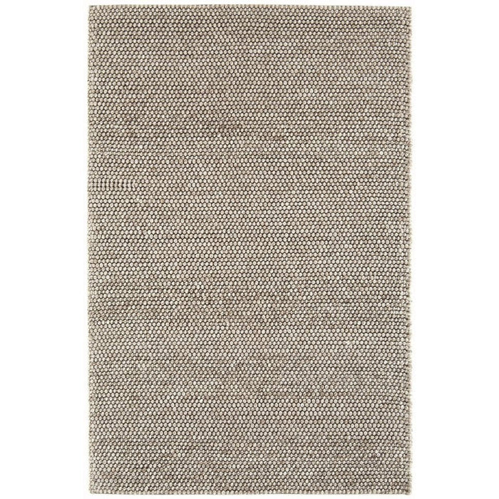 Katherine Carnaby Coast CS05 Modern Designer Plain Hand-Woven Textured Wool&Viscose Flatweave Camel Rug