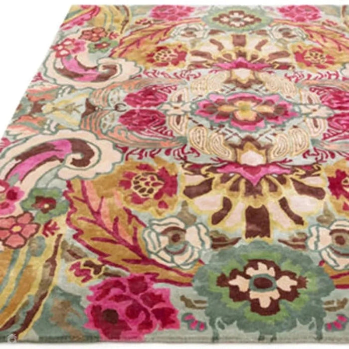 Katherine Carnaby Historia Multicolour/Green/Pink/Yellow/Cream Rug