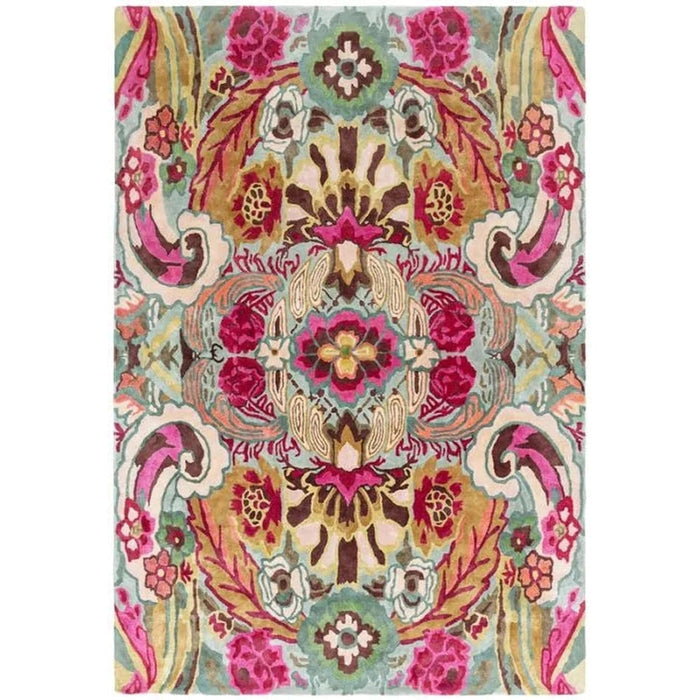 Katherine Carnaby Historia Multicolour/Green/Pink/Yellow/Cream Rug