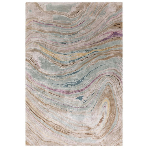 Katherine Carnaby Tuscany Abalone Marble Multicolour/Green/Pink/Gold/Neutral Rug