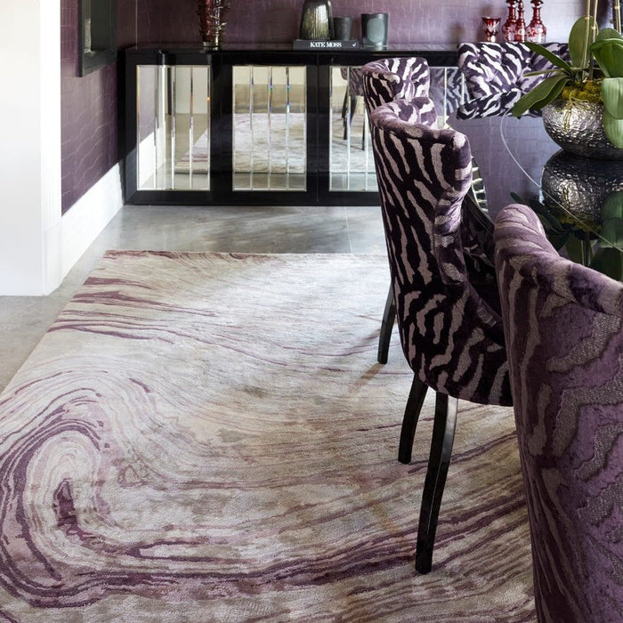 Katherine Carnaby Tuscany Amethyst Marble Purple/Blue/Grey /Neutral Rug