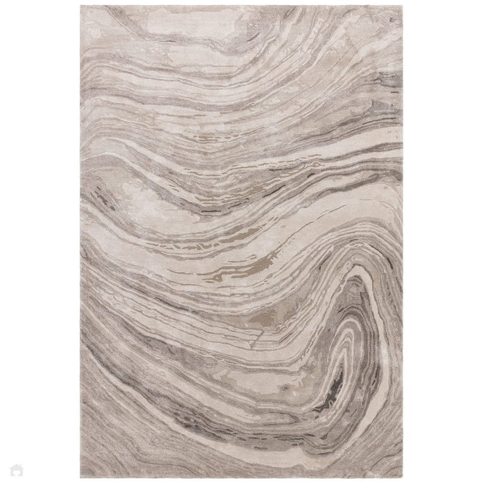 Katherine Carnaby Tuscany Calcatta Marble Grey/Charcoal/Neutral/Gold Rug