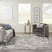 Kathy Ireland Royal Terrace KI40 Ivory / Grey Rug