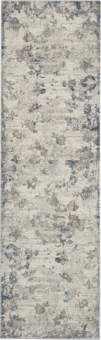 Kathy Ireland Royal Terrace KI40 Ivory / Grey Runner Rug