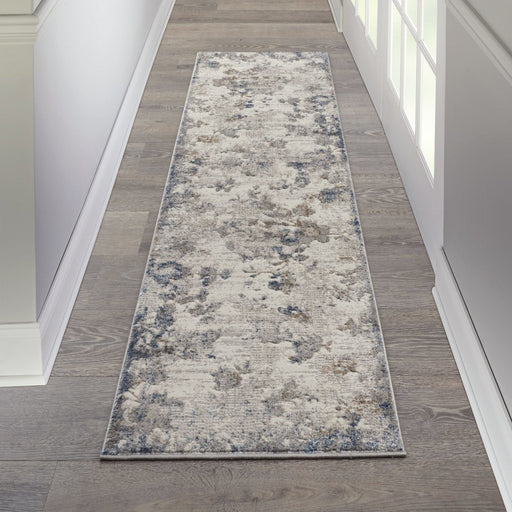 Kathy Ireland Royal Terrace KI40 Ivory / Grey Runner Rug