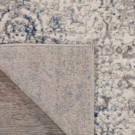 Tappeto runner Kathy Ireland Royal Terrace KI43 beige / blu