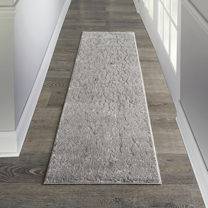 Kathy Ireland Royal Terrace KI45 Silver Runner Rug