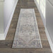 Kathy Ireland Royal Terrace KI46 Ivory / Multicolour Runner Rug
