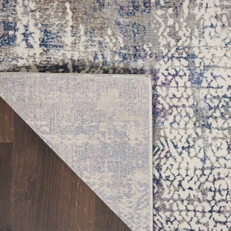 Kathy Ireland Royal Terrace KI47 Ivory / Multicolour Runner Rug