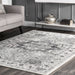 Katrina Persian Area Rug 160x230 Cm Grey