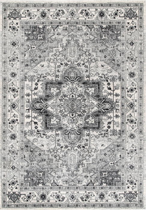 Katrina Persian Area Rug 160x230 Cm Grey