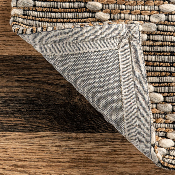 Kaya Natural Jute Honeycomb Area Rug 152 x 244 cm