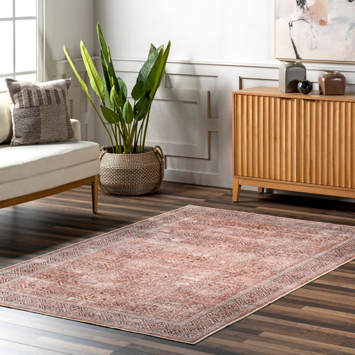 Kaylee Washable Spill Proof Rug 150x240 cm rustfarge