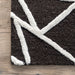 Kendall Black Wool Area Rug 150x240 cm