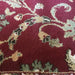 Kendra 137 R Traditional Persian Classic Floral Vine Bordered Stain-Resistant Red Rug